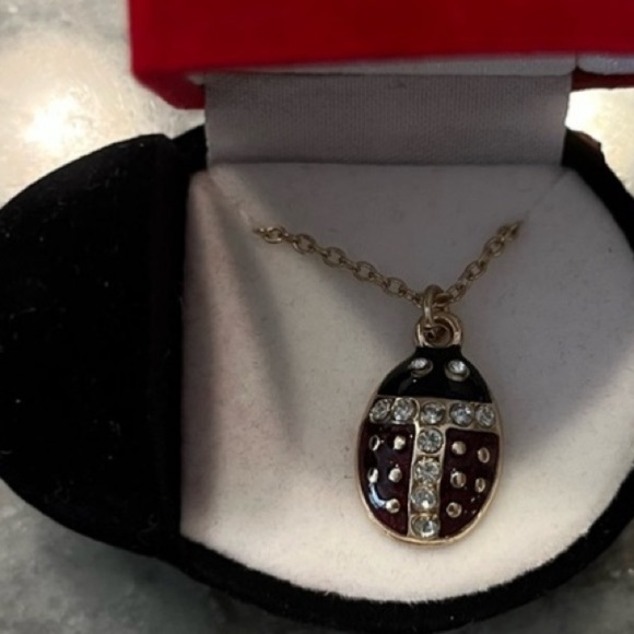 Ladybug necklace - Picture 3 of 8